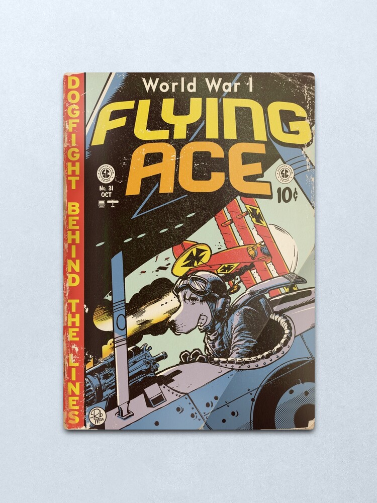 Alternate view of World War 1 Flying Ace Metal Print