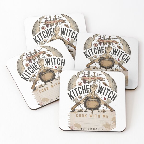Item preview, Kitchen Witch Cook With Magic Halloween Design Graphic Tee v4 designed and sold by DarylWelsh2024.
