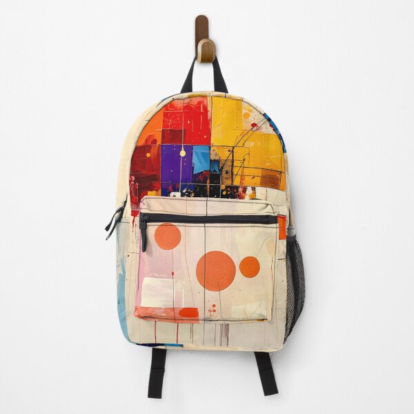 Item preview, Architectural Mid Century Geometric Abstract designed and sold by Vicky Brago-Mitchell®.