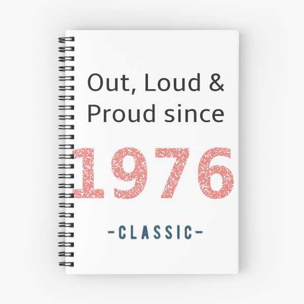 Item preview, Out loud and proud since 1976 designed and sold by RiotGrrlGoods.