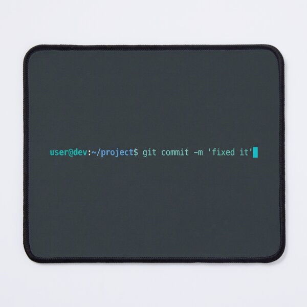 Item preview, Funny Software Developer Git Commit Fixed It designed and sold by Owcomm.