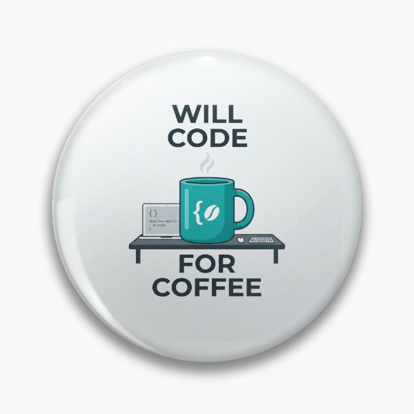 Item preview, Will Code For Coffee Programmer Mug designed and sold by Owcomm.