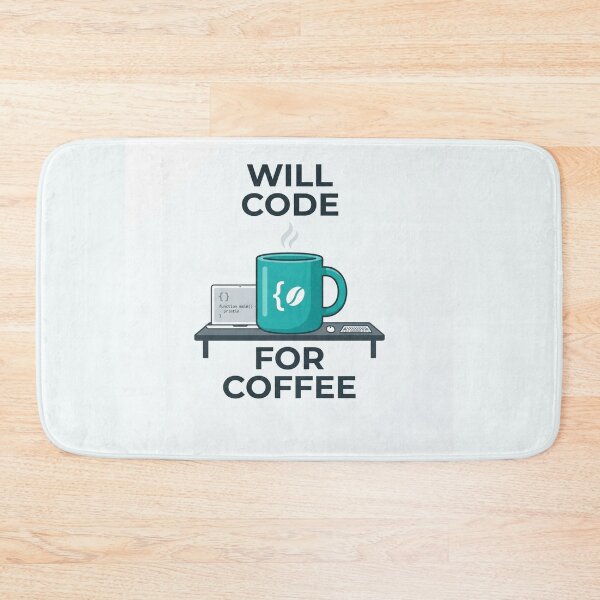 Item preview, Will Code For Coffee Programmer Mug designed and sold by Owcomm.