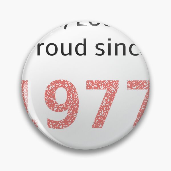 Item preview, Out loud and proud since 1977 designed and sold by RiotGrrlGoods.