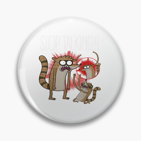 Item preview, Regular Show Rigby Stop Talking designed and sold by circliqueart.