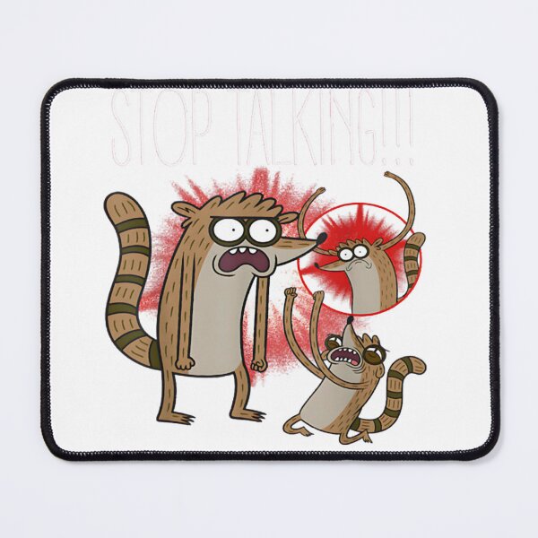 Item preview, Regular Show Rigby Stop Talking designed and sold by circliqueart.
