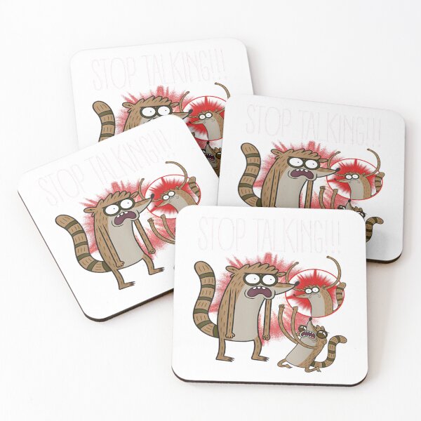 Item preview, Regular Show Rigby Stop Talking designed and sold by circliqueart.