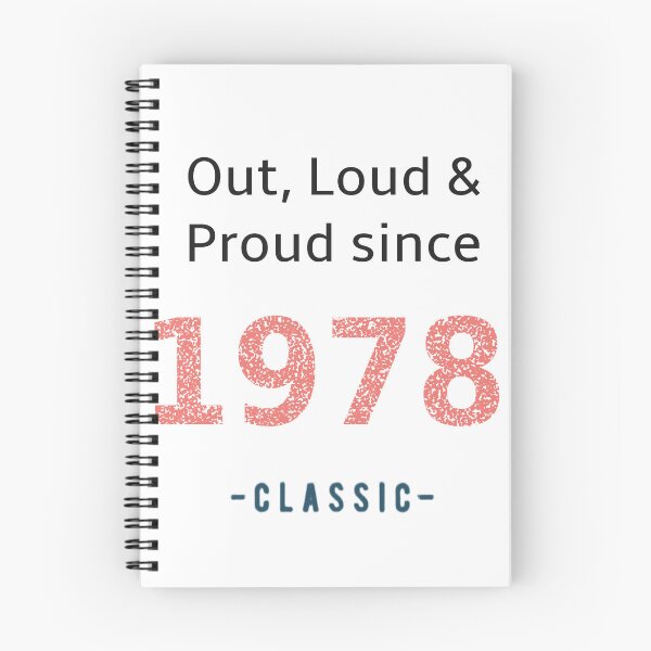 Item preview, Out loud and proud since 1978 designed and sold by RiotGrrlGoods.