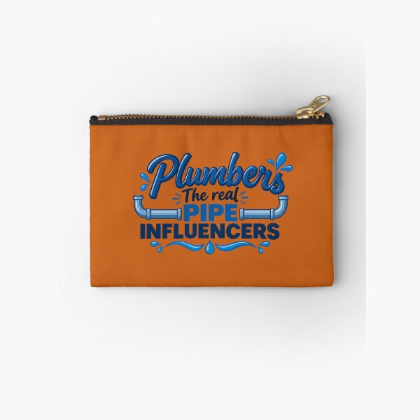 Item preview, Plumbers – The Real Pipe Influencers | Funny Plumbing Humor Design designed and sold by DesignHouse07.