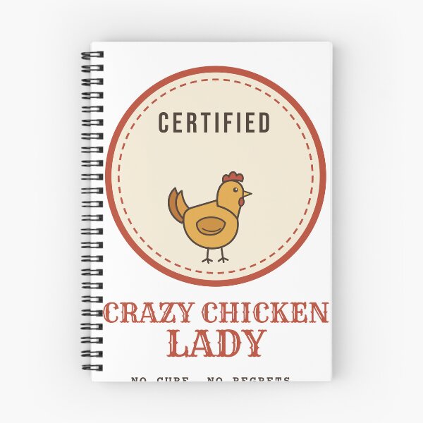 Item preview, Certified Crazy Chicken Lady Funny Chicken designed and sold by HenAndHeller.