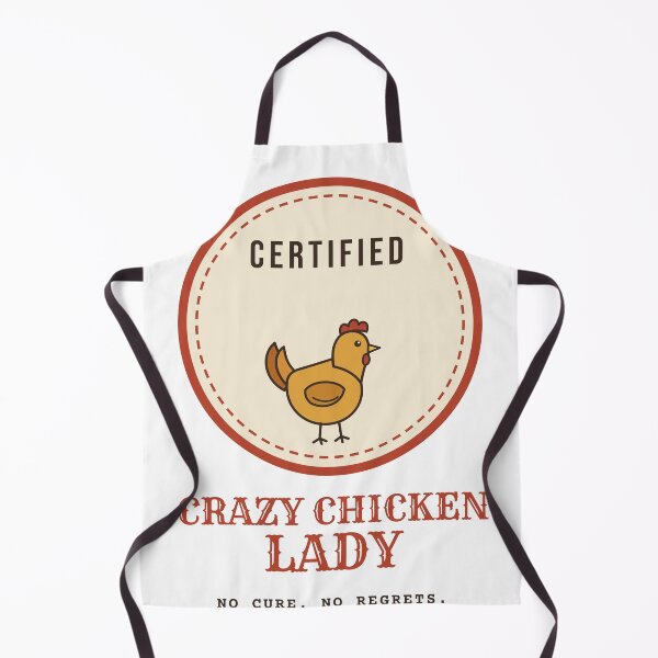 Item preview, Certified Crazy Chicken Lady Funny Chicken designed and sold by HenAndHeller.