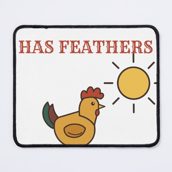 Item preview, My Alarm Clock Has Feathers Funny Rooster designed and sold by HenAndHeller.