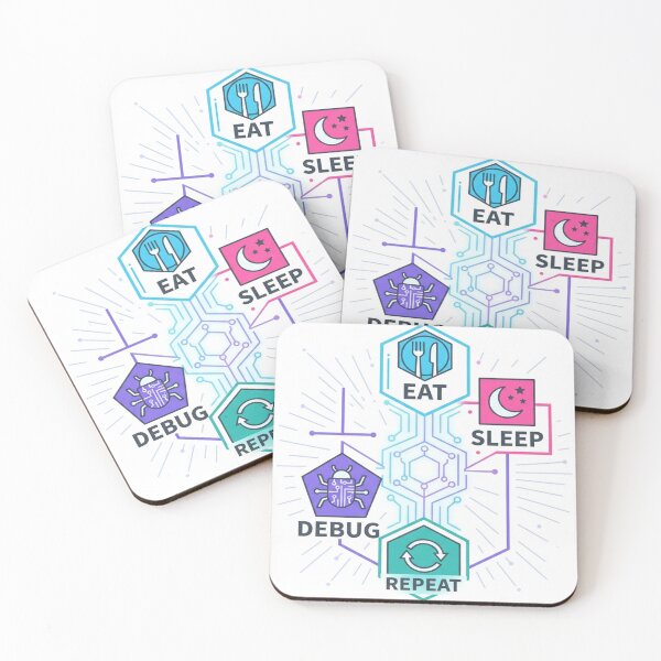 Item preview, Eat Sleep Debug And Repeat Programmer Life    designed and sold by Owcomm.