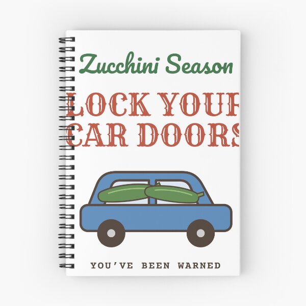 Item preview, Zucchini Season Lock Your Car Doors Funny Garden designed and sold by HenAndHeller.