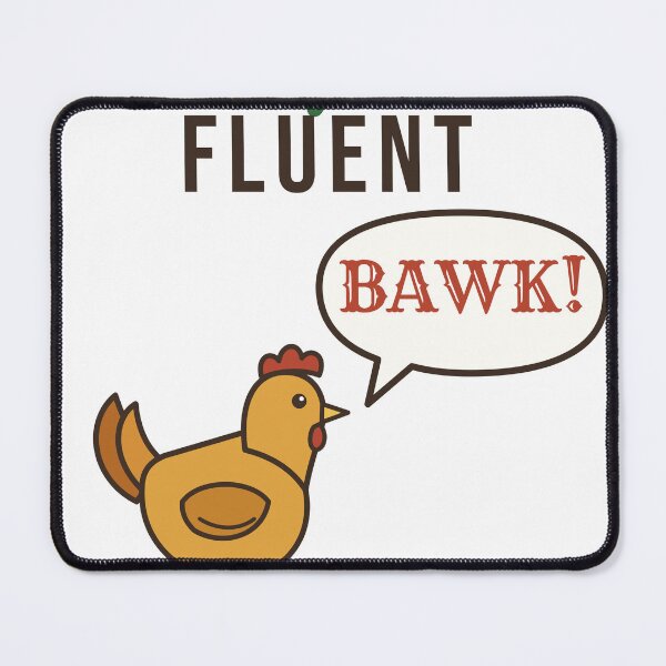 Item preview, I Speak Fluent Bawk Funny Chicken Lover designed and sold by HenAndHeller.