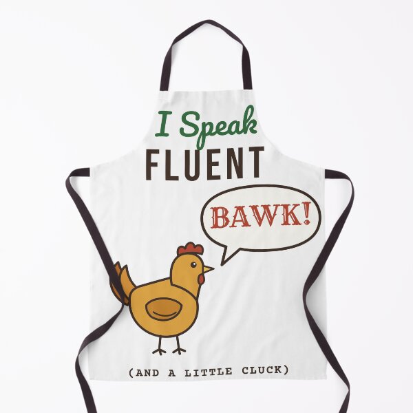 Item preview, I Speak Fluent Bawk Funny Chicken Lover designed and sold by HenAndHeller.