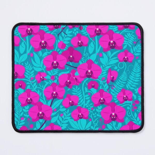 Item preview, Vibrant Pink Orchid Floral Pattern Design designed and sold by Owcomm.