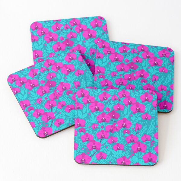 Item preview, Vibrant Pink Orchid Floral Pattern Design designed and sold by Owcomm.