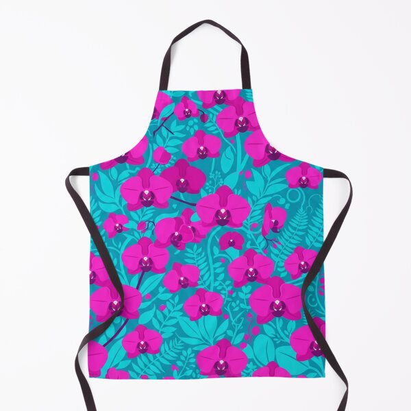 Item preview, Vibrant Pink Orchid Floral Pattern Design designed and sold by Owcomm.