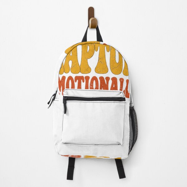 Item preview, Rapture Ready Emotionally Unprepared Retro 70s Text Shirt designed and sold by GloryandFame.