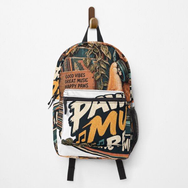 Item preview, Paws Music Repeat  Music Lover Cat  Retro Vinyl Cat Design designed and sold by TeeVibeHaus.