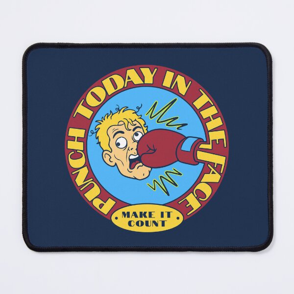 Item preview, Punch Today in the Face Motivational Hustle Quote designed and sold by CRHPOD20.