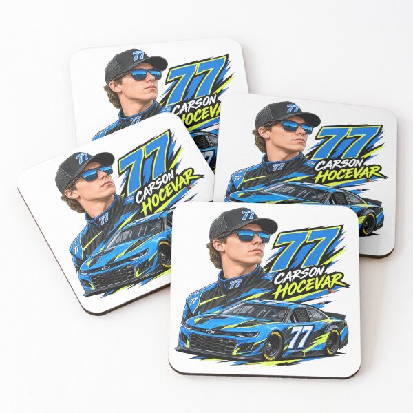 Item preview, Carson Hocevar Racing Fan Art | No. 77 Stock Car Driver Design designed and sold by Art Wave Studio.