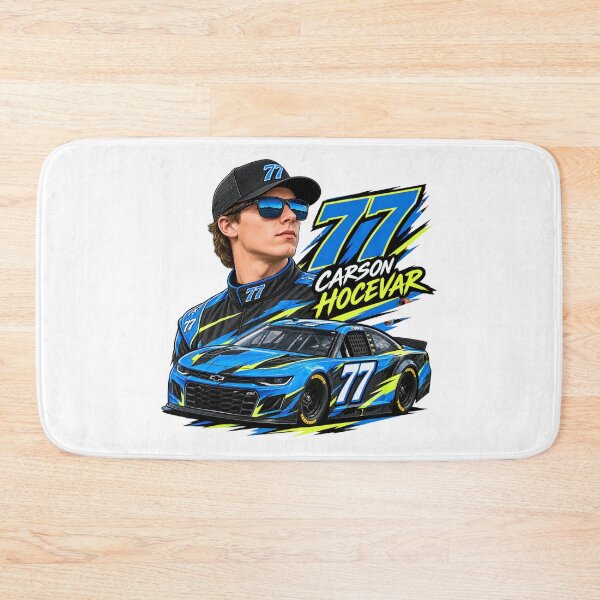 Item preview, Carson Hocevar Racing Fan Art | No. 77 Stock Car Driver Design designed and sold by Art Wave Studio.