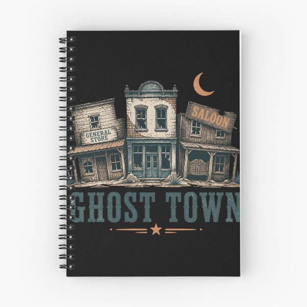 Item preview, Ghost Town – Main Street Panorama designed and sold by RoyesButler.