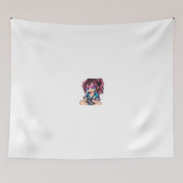 Item preview, Chibi Anime Girl Gamer - Retro Miami Vice Style designed and sold by KvbusJR.