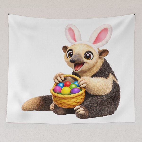 Item preview, Tamandua Easter Basket designed and sold by Sillytoe.