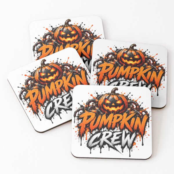 Item preview, Pumpkin Crew Cyber Halloween designed and sold by DansCreations42.