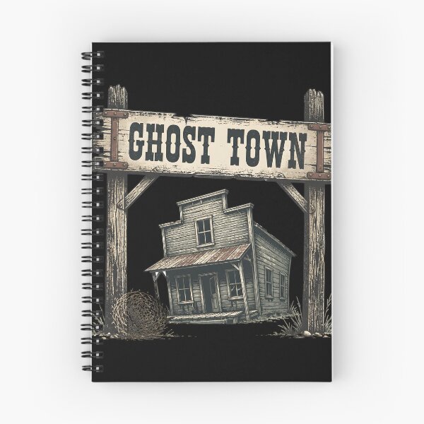 Item preview, Ghost Town Town Entrance Sign designed and sold by RoyesButler.