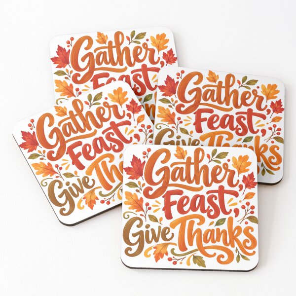 Item preview, Gather Feast Give Thanks designed and sold by Lori Winslow Designs.