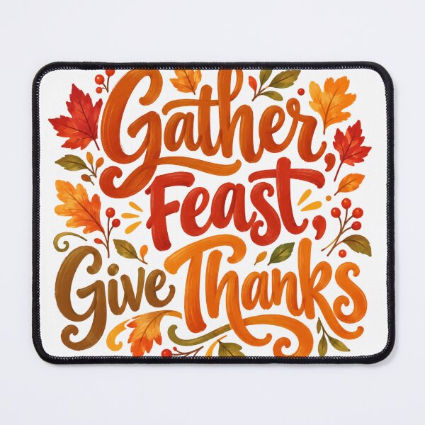 Item preview, Gather Feast Give Thanks designed and sold by Lori Winslow Designs.