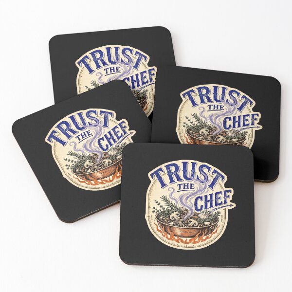 Item preview, Trust the Chef Design, Chef Artwork, Cook Design, Cooking Graphic, Chef Gift, Cook Gift, Culinary Art, Chef Life, Kitchen Design, Professional Chef, Restaurant Kitchen, Food Lover Gift designed and sold by Typologystudios.