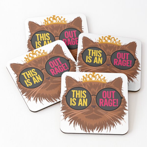 Item preview, This is an outrage - funny donut design - dungeon crawler world designed and sold by aziza-doodles.