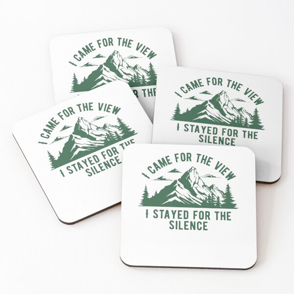 Item preview, I came for the view, I stayed for the silence designed and sold by darshants.