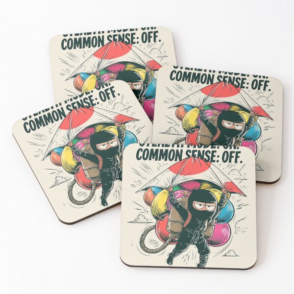 Item preview, Stealth Mode: ON, Common Sense: OFF designed and sold by kaipapershop.