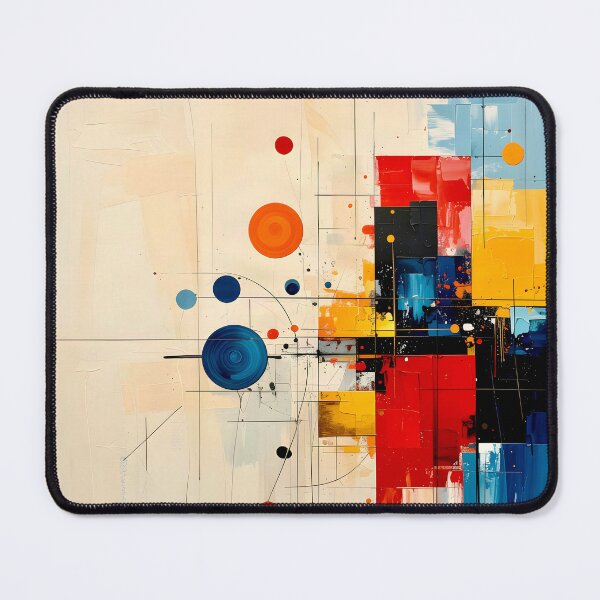 Item preview, Architectural Mid Century Geometric Abstract designed and sold by Vicky Brago-Mitchell®.