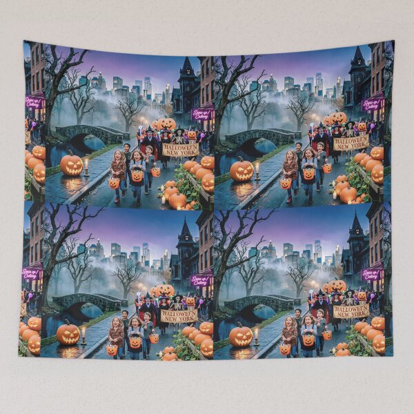 Item preview, Halloween in New York designed and sold by casamomo.