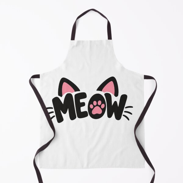 Item preview, Cute Black Cat Ears Meow Paw Print    designed and sold by Owcomm.