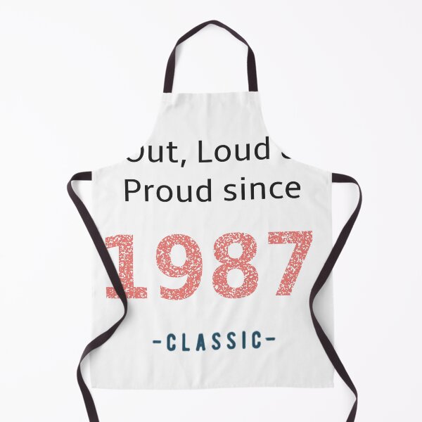 Item preview, Out loud and proud since 1987 designed and sold by RiotGrrlGoods.