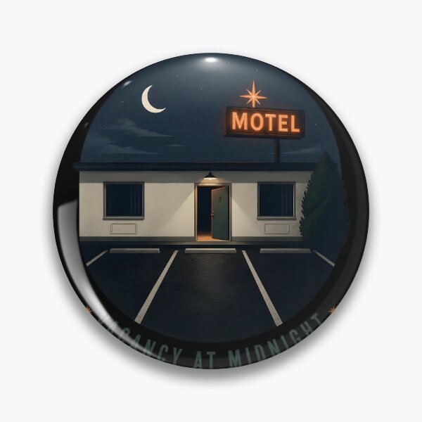 Item preview, Vacancy at Midnight Parking Lot View designed and sold by RoyesButler.