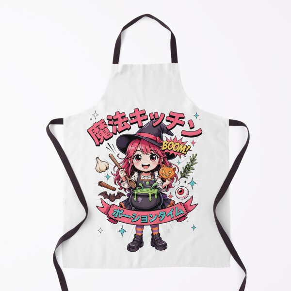 Item preview, Kitchen Witch Cook With Magic Halloween Design Graphic Tee v6 designed and sold by DarylWelsh2024.