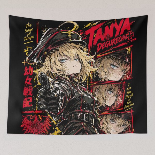 Item preview, Tanya von Degurechaff - The Saga Of Tanya The Evil designed and sold by ArtistryHavenn.