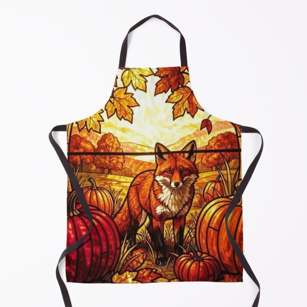Item preview, Fox and Pumpkins designed and sold by CreekSideCreat.