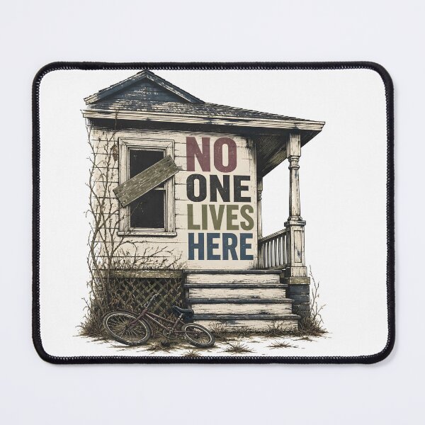 Item preview, No One Lives Here Abandoned Street designed and sold by RoyesButler.