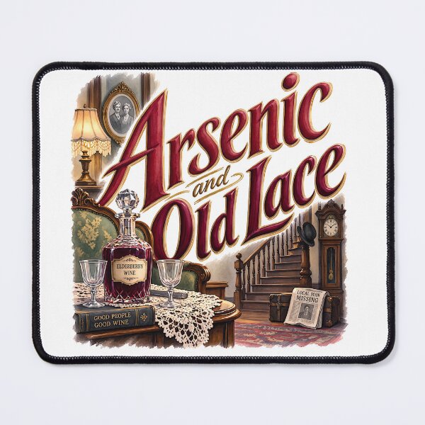 Item preview, Arsenic and Old Lace designed and sold by Lyric Vault - Rock on.