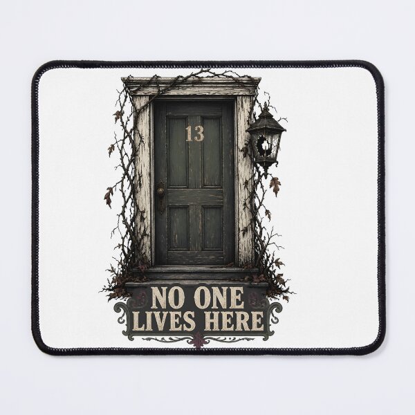Item preview, No One Lives Here – Doorway Detail designed and sold by RoyesButler.
